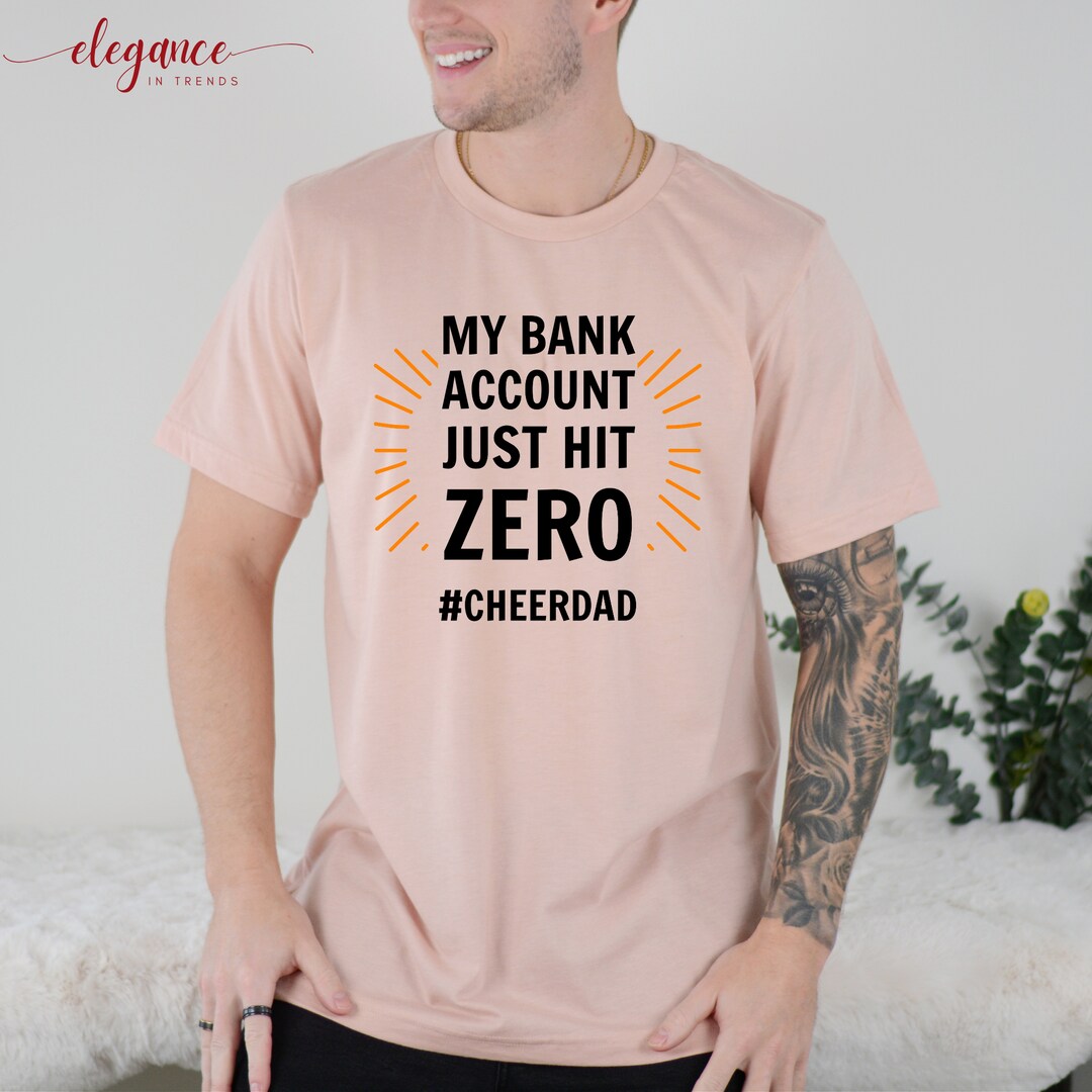 Mens Cheer Dad Shirt, Funny Cute Father's Day Gift Mens Cheer Dad Shirt, Funny Cute Father's Day Gift